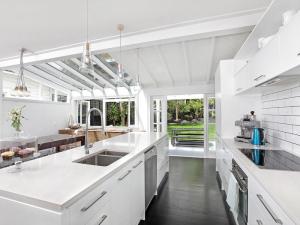 After shot of the kitchen